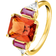 Thomas Sabo Colourful Stones Ring - Gold/Orange/Red/Transparent