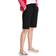 Hanes Women's French Terry Bermuda Pocket Short - Black