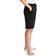 Hanes Women's French Terry Bermuda Pocket Short - Black