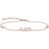 Thomas Sabo Moon and Star Bracelet - Rose Gold/Pink/Transparent