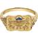 Maanesten Gry Ring - Gold/Blue