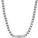 Emporio Armani Logo ID Chain Necklace - Silver