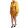 Dolce & Gabbana Women's Silk Stretch Sheath Bodycon Mini Dress - Yellow