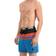 Puma Men's Swim Heritage Stripe Mid-Length Shorts - Blue Combo