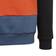 adidas Colorblock Fleece Hoodie - Black/Wonder Steel/Semi Impact Orange