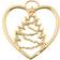 Rosendahl Heart With Christmas Tree Julgranspynt