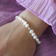 Stine A Perlie Cream Bracelet - Grey/Multicolour