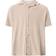 Knowledge Cotton Apparel Terry Loose Short Sleeve Shirt - Safari