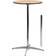 Flash Furniture Cocktail Round Black/Brown Soffbord 61cm