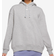 Nike Essential Oversized Fleece Hoodie - Dark Grey Heather/Base Grey/White