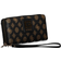 Guess Alva Large Zip Wallet - Brown