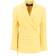Jacquemus La Veste Tibau linen-blend blazer yellow