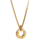 Pandora Signature I-D Collier Pendant & Necklace - Gold