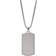 Emporio Armani Dog Tag Necklace - Silver