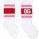 Dolce & Gabbana Stretch knit socks with DG logo
