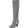 LeaHy Knee High Boots - Grey