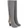 LeaHy Knee High Boots - Grey