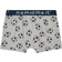 Name It Kid's Football Boxer Shorts 3-pack - Grey Melange