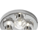 Sandhamn Chrome Plated /Polished Takplafond 25cm