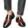 Shein Men's Fashionable Splice Business Shoes