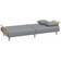 vidaXL Sleeper Sofa Light Gray Soffa 224cm 2-sits