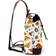 Gold Autumn Foiling Personal Casual Day Bag - Multicolor