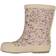 Wheat Muddy Printed Rubber Boot - Clam Multi Flower