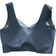 Shein Seamless Sports Bra With Mesh Panel, Shiny Finish, No Steel Wire, For Daily Wear