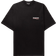 Balenciaga Logo Embroidered Jersey T-shirt - Black