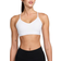 Nike Indy Light Support Women's Padded Adjustable Sports Bra - White/Stone Mauve