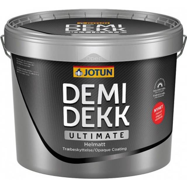 Jotun Demidekk Ultimate Träskydd Vit 9l • Se Priser 1 Butiker 7735