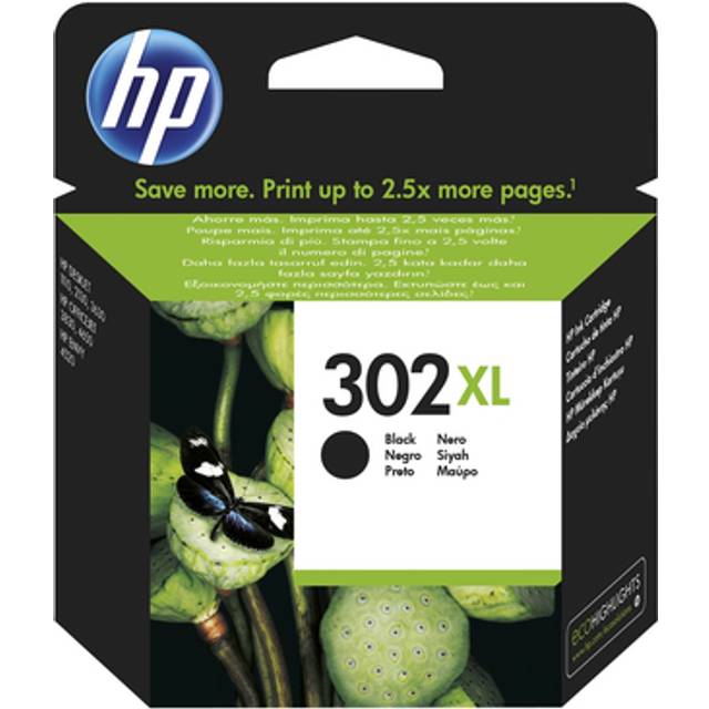 HP 302XL (Black) (58 butiker) hitta bästa priserna här »