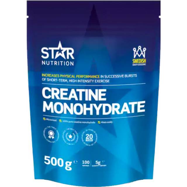 Star Nutrition Creatine Monohydrate 500g • Priser »