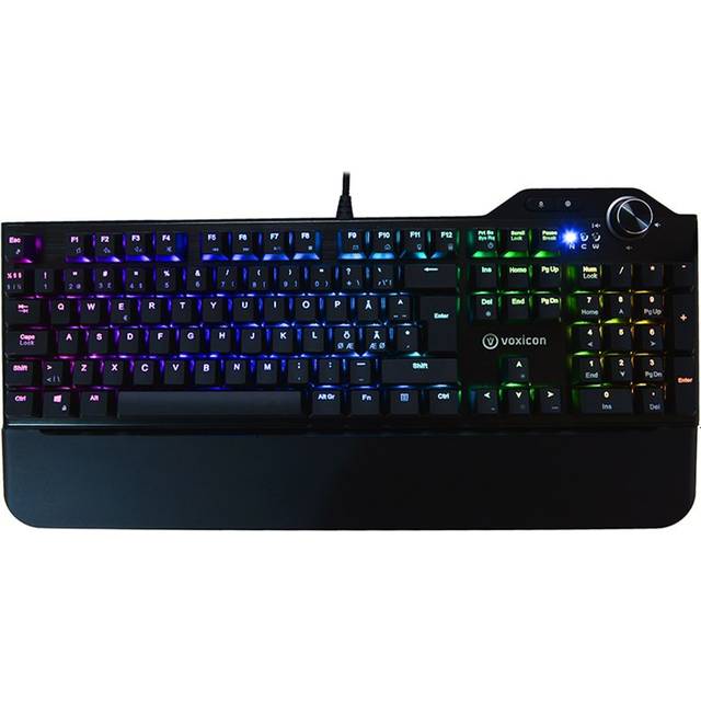 Voxicon DK-GR8R68-20 RGB Gaming Keyboard (Nordic) • Pris »