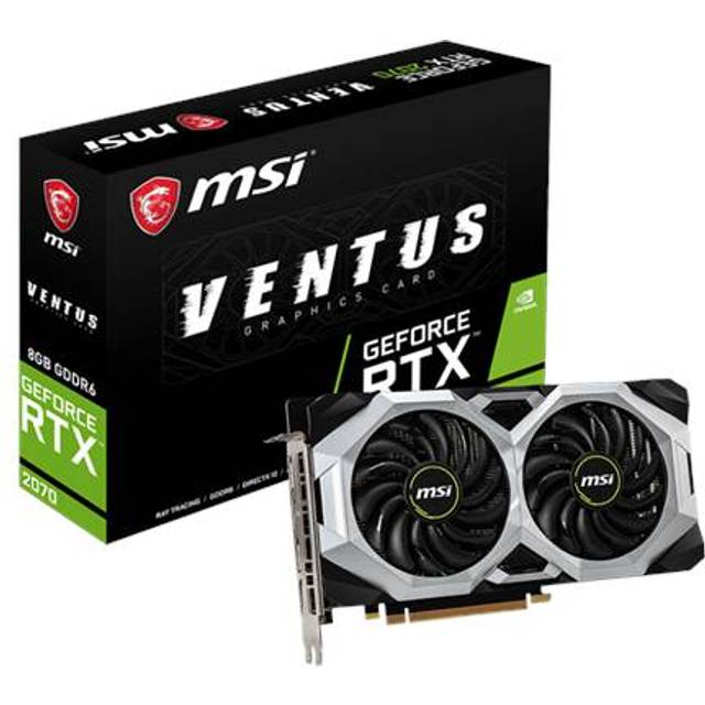 MSI GeForce RTX 2070 VENTUS 8G • Hitta bästa pris »