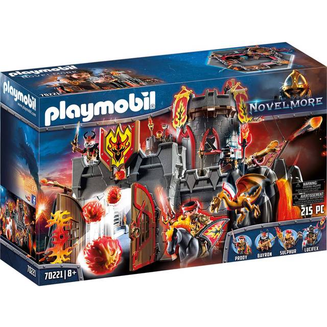 Playmobil Novelmore Flamerock Fortress 70221 • Pris »