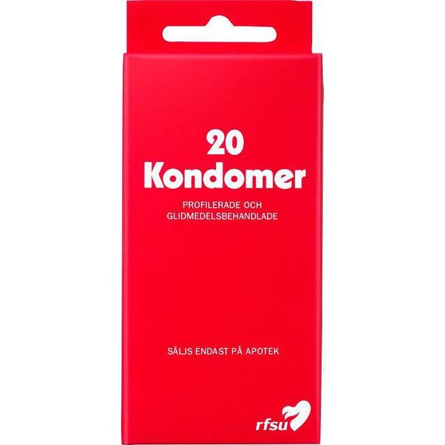 RFSU Kondomer 20-pack (17 butiker) se bästa priserna »