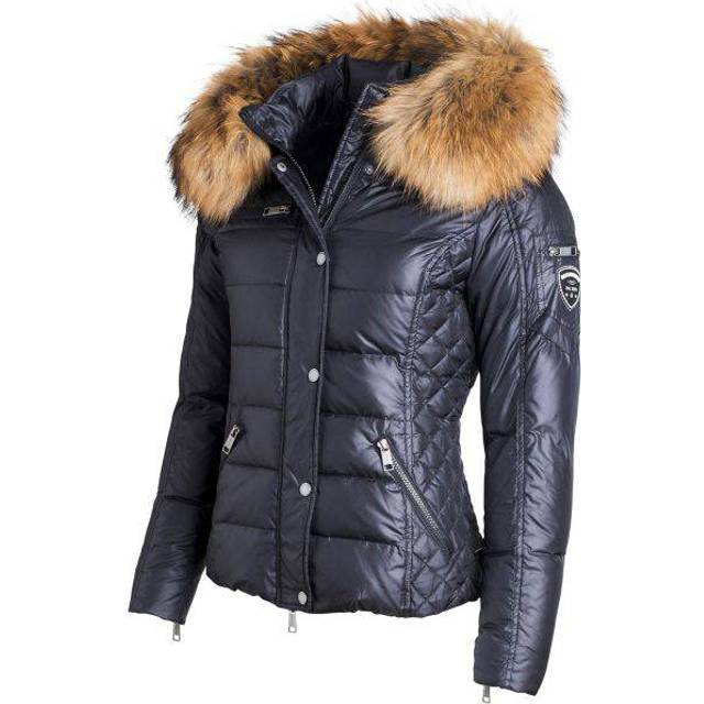 RockandBlue Zora Down Jacket - Black/Natural (Real Fur) • Pris »