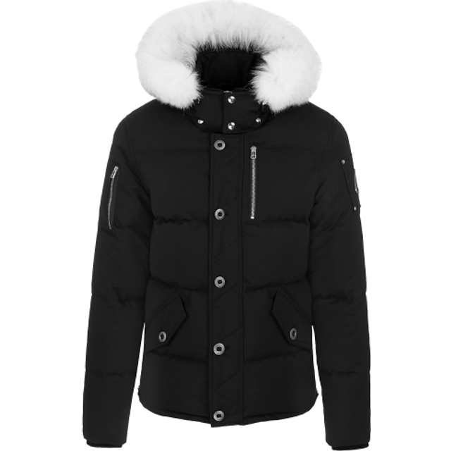 Moose Knuckles 3Q Jacket - Black/Natural Fox Fur • Pris »