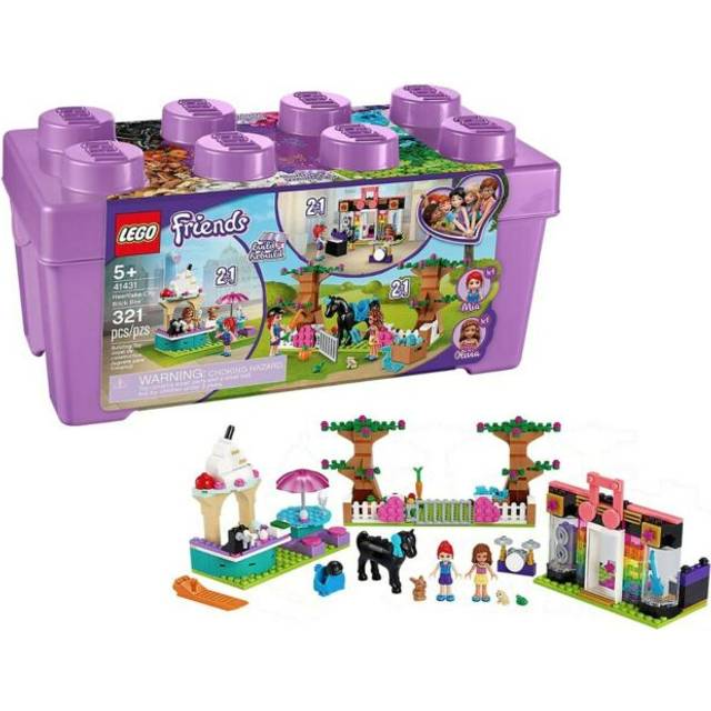 Lego Friends Heartlake City Brick Box 41431 • Pris »