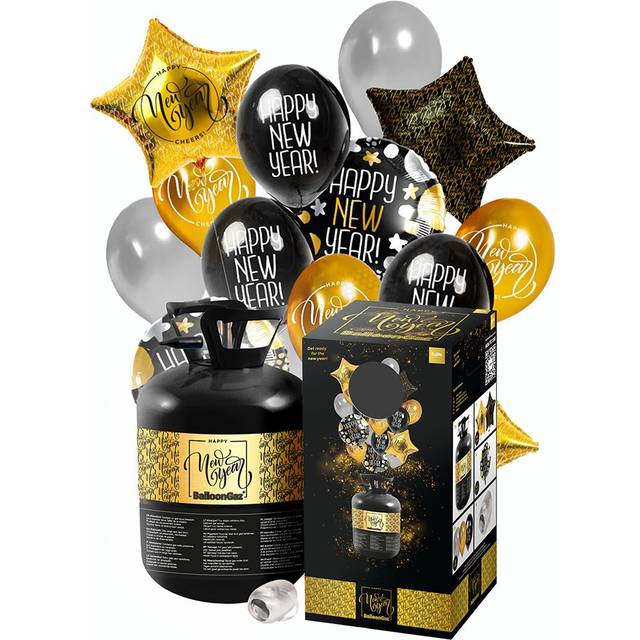 Helium Gas Cylinders New Years Kit Helium with Balloons • Pris »