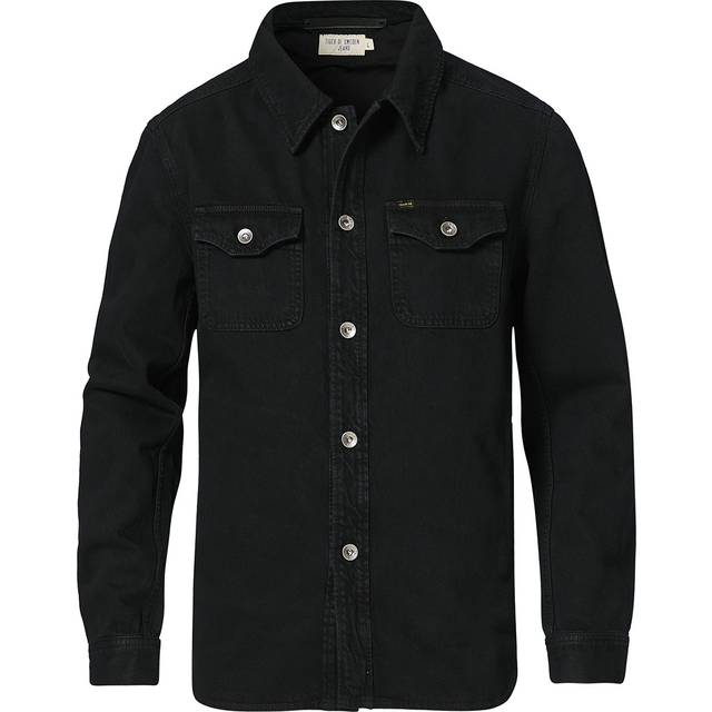 Tiger of Sweden Organic Cotton Denim Jacket - Black • Pris »