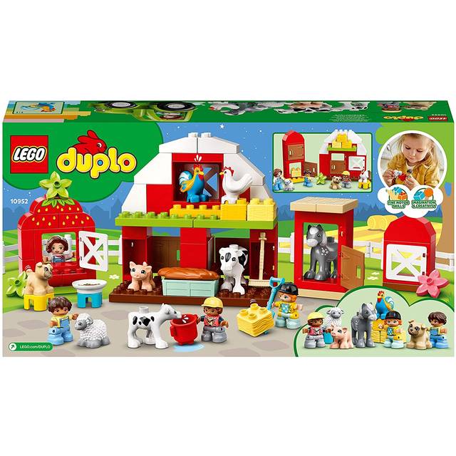 Lego Duplo Born Tractor & Farm Animal Care 10952 • Pris »