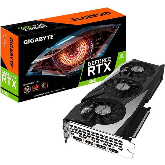 Gigabyte GeForce RTX 3060 Gaming Rev2 OC 2xHDMI 2xDP 12GB • Pris »