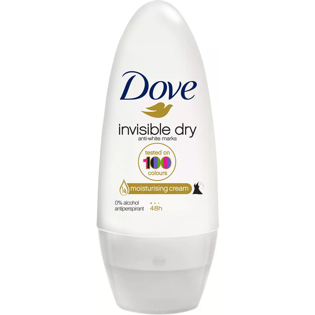 Dove Invisible Dry Anti-Perspirant Deo Roll-on 50ml • Pris »