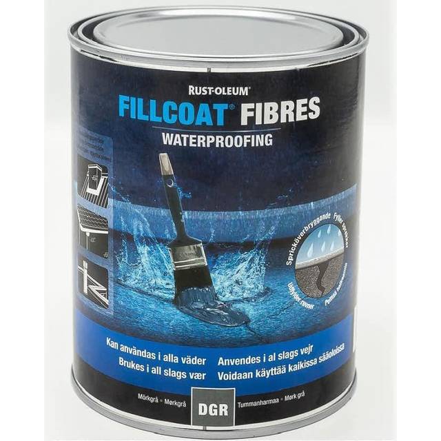 Rust-Oleum FillCoat Fibres Dark Grey 1st • Priser »