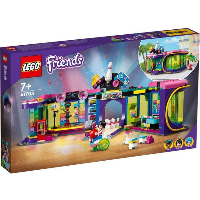 Lego Friends Roller Disco Arcade 41708 • Se priser »