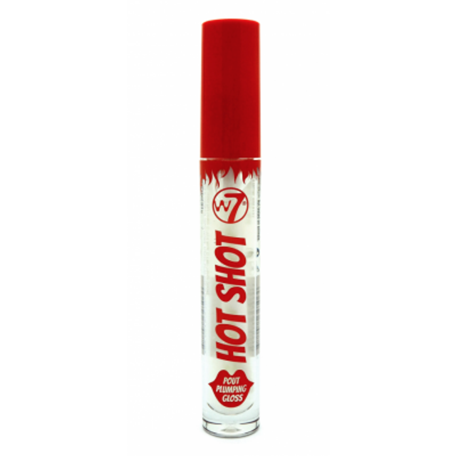 W7 Hot Shot Lip Plumping Gloss Clear • Se priser »
