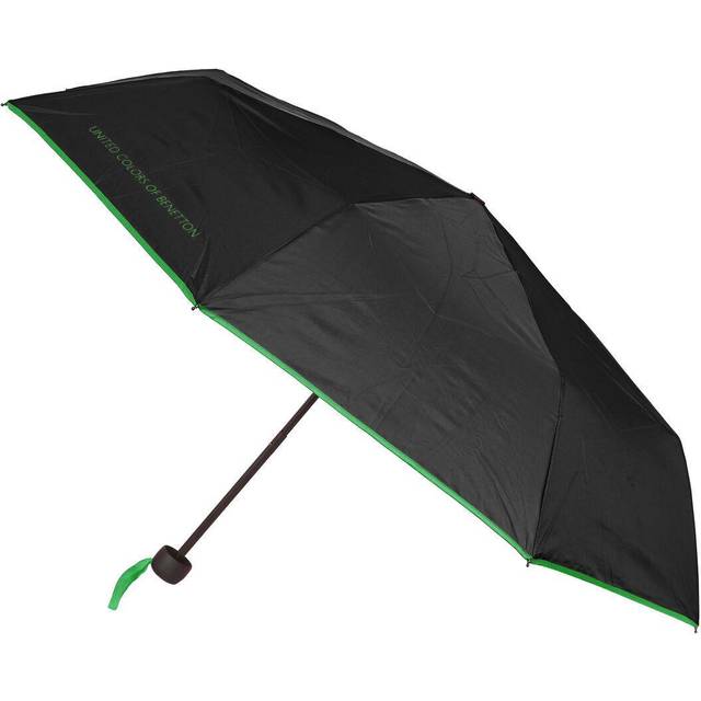 Benetton "Hopfällbart paraply Svart (Ø 94 cm) • Pris »