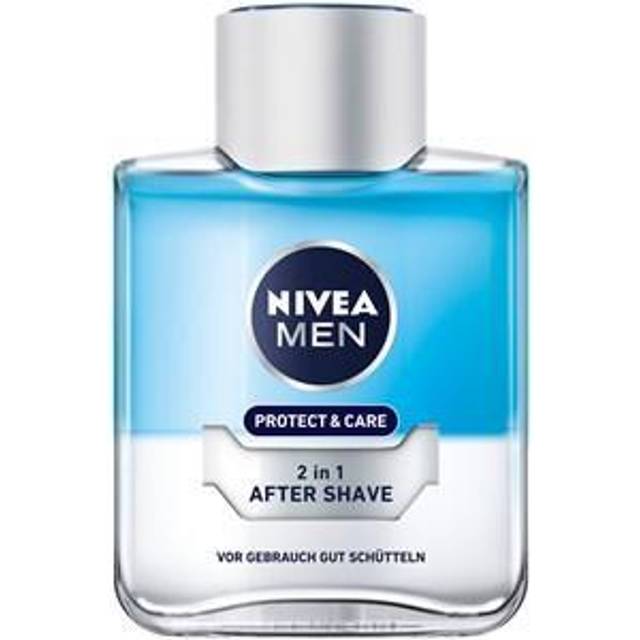 Nivea MEN Protect & Care 2in1 After Shave i 4-pack (4 x 100 ml) vårdande  och kylande efter rakning, hudvård med aloe vera och pantenol • Pris »